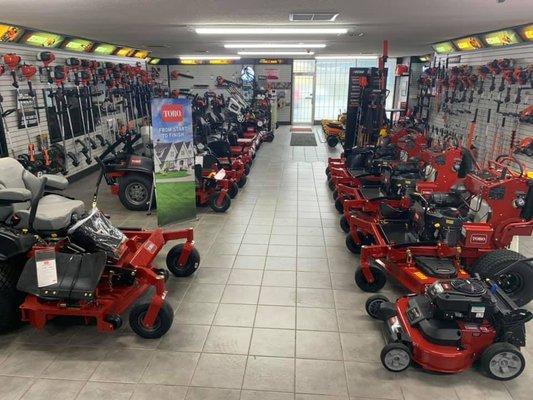 We keep our showroom stocked with the quality equipment your home or business needs.