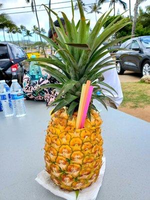 Smoothie in a Pineapple $15