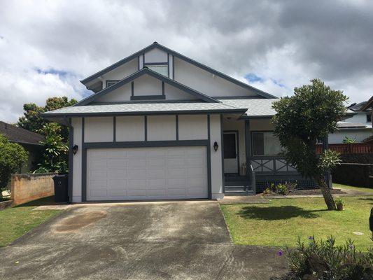 Re-roofed and Repainted in Mauka