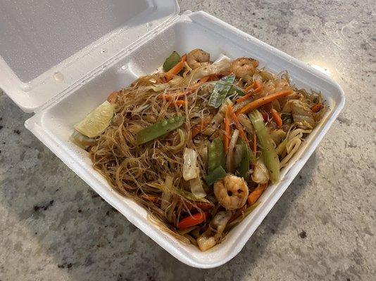 Shrimp Pancit Bihon