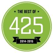 Voted "Best of 425" two years in a row