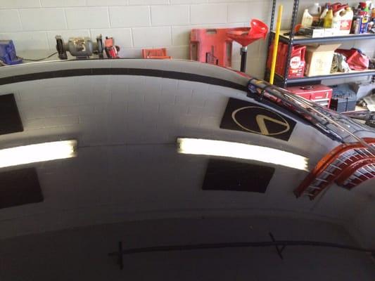 Ford Mustang roof - After