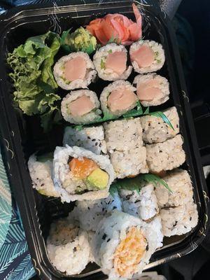 3 rolls for lunch