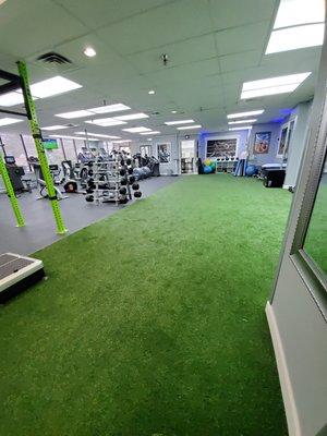 Gym area