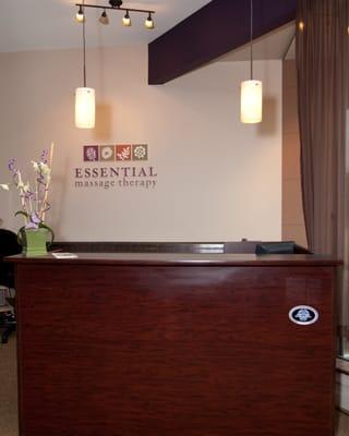 Reception area where you will be greeted by our friendly staff