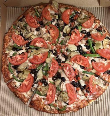 The best vegetarian Pizza ever