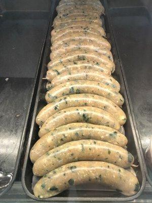 Chicken feta sausage!!