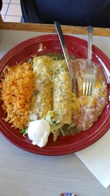 Green Enchiladas