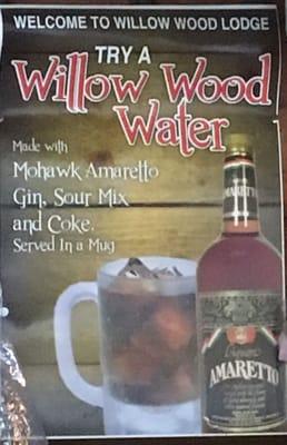 Willow wood water