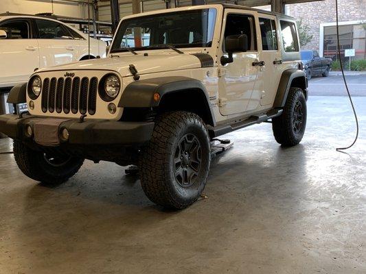 Kit lift for my Jeep !