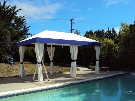 free standing awning