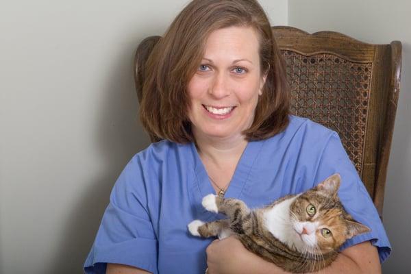 Pet Care Attendant Sarah with Rosie