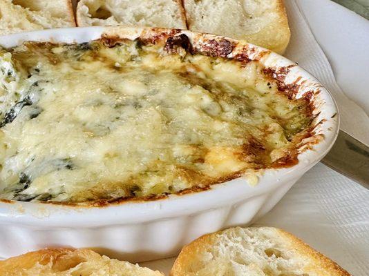 Spinach and artichoke dip