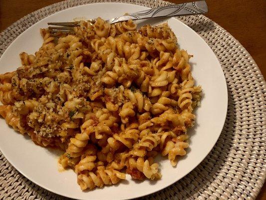 Fusilli alla vodka