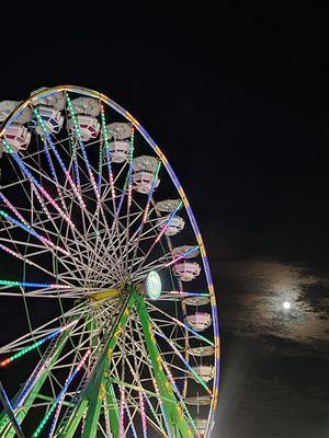 Big Fresno Fair ferris wheel