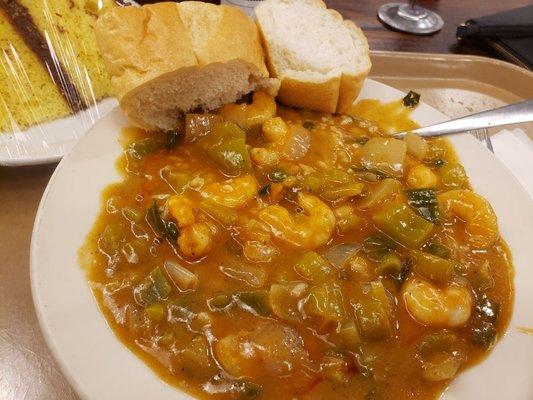 Shrimp etouffee