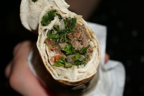 Meat shawarma