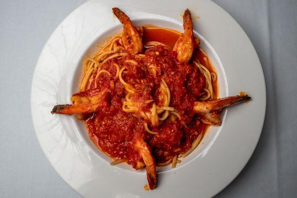 Shrimp fra diavolo