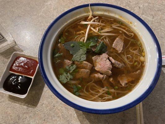 This is how they serve whatever it is they're calling pho