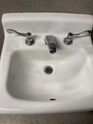 Dirty sink