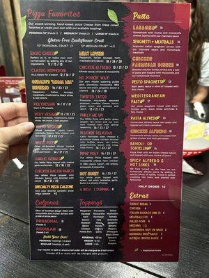 Menu pg2