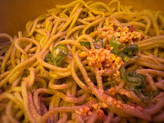 Steamed Kale Noodles (vegan)