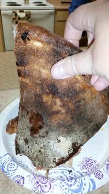 Burnt crust