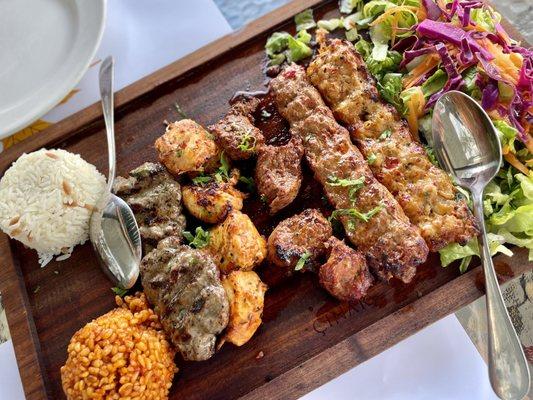 Mixed Kebab Platter