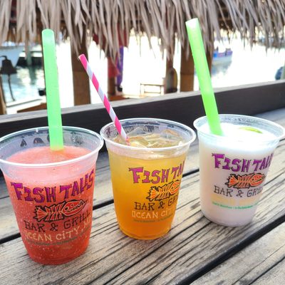 Rum Runner, Mai Tai, & Coconut Margarita