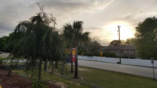 $2.55 unleaded, $2.99 diesel, 3/31/18