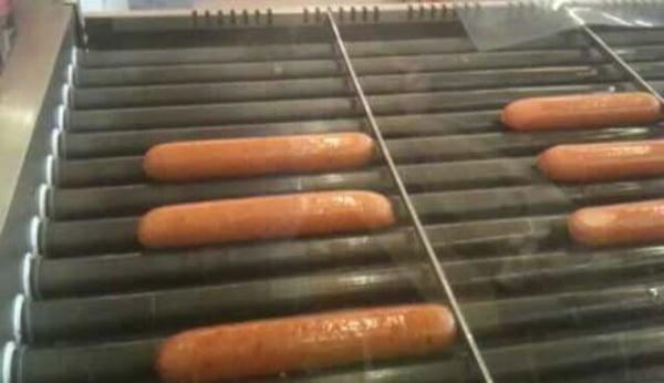 The hot dogs at 711