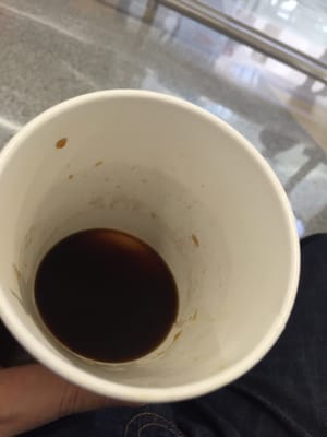 This is not how espresso is meant to look