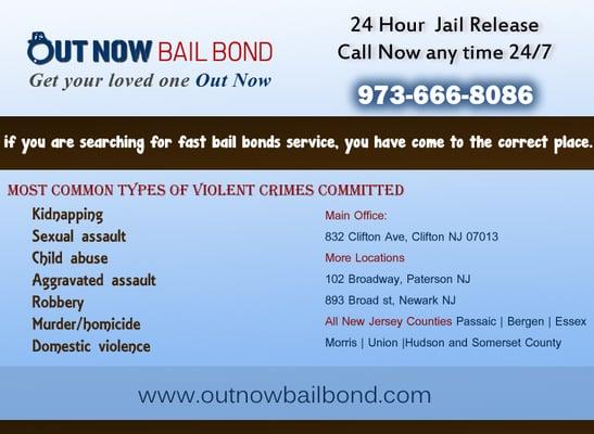 Bail Bonds Service Clifton NJ