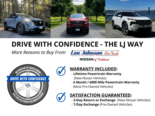 DRIVE WITH CONFIDENCE - THE LJ WAY!