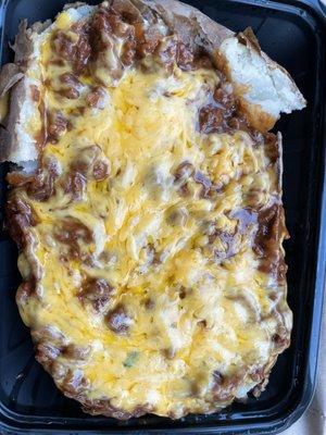 Texas Style Spud baked potato without lid