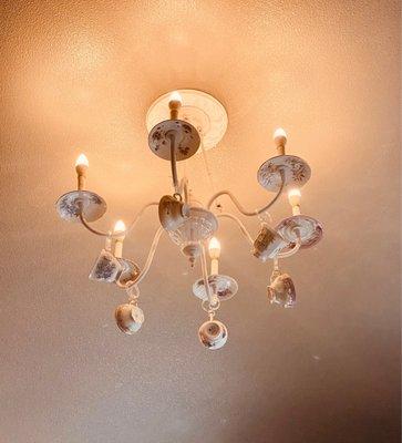 Teapot chandelier