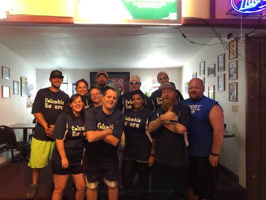 The Columbia Tavern softball team.