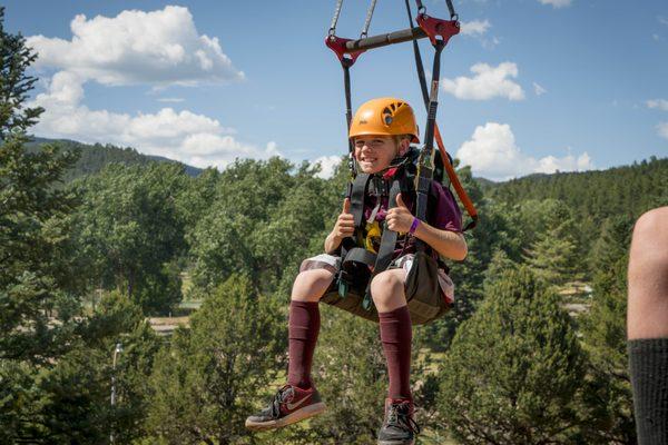 Who has 2 thumbs and just had the best zip tour of their life?! THIS GUY!