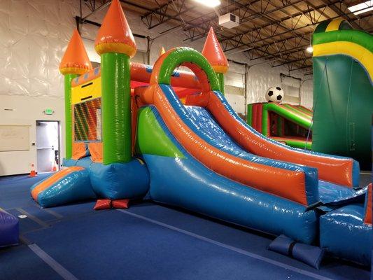 Childrens Castle Combo Inflatable Bounce House