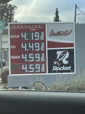 Gas Price - 8/22/24