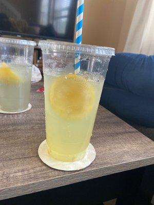 Mango and lavender lemonade