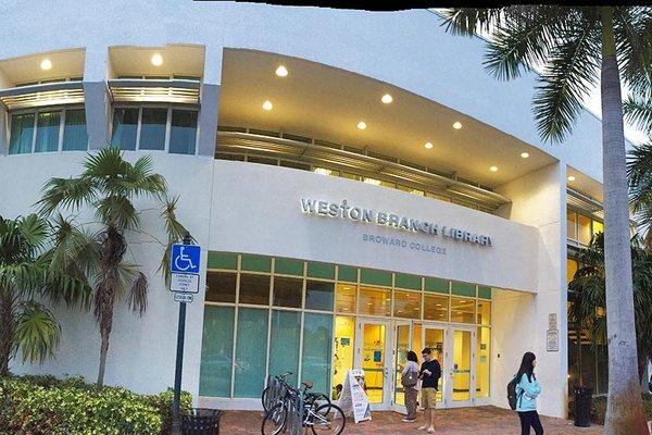 We are located at Weston Branch Library