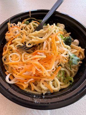 Garlic Noodles with no shrimp- delicious