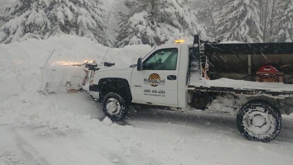 Snow plowing, ice control, snow removal services. Per service or seasonal contracts available.