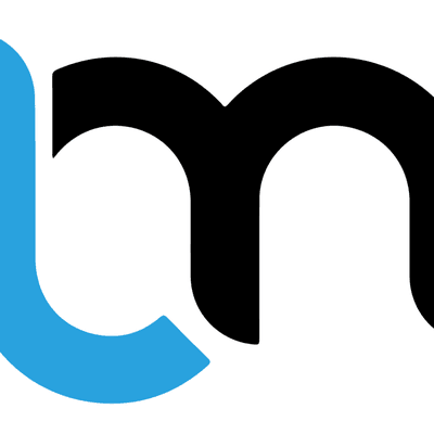 This logo features a modern design with a bold, lowercase "l" in blue, paired with sleek black text that spells out "Lewis Ma...