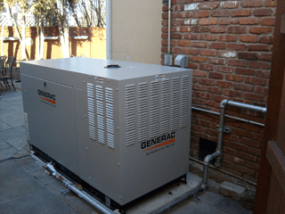 We are an electrical contractor that can install and service backup generators.