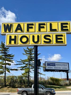 Waffle House Sign