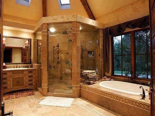 Custom shower enclosure