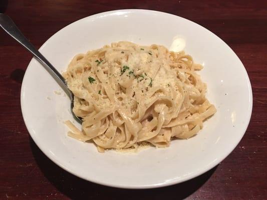 Fettuccine Alfredo.