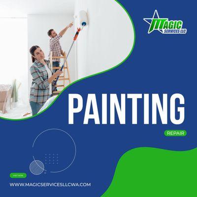 Magic Services LLC Painting Contractors in Auburn, WA.